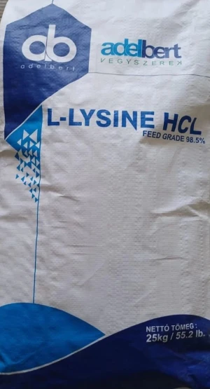 L-lysine HCL 98.5% feed grade ,Amino Acid Feed Additives