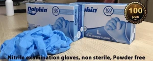 DOLPHIN NITRILE GLOVES OTG/Production in USA and Europe