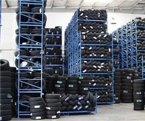 factory outlets OEM warehouse folding display motorcycle pallet stack tire rack for wholesale