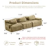 Compression Wave Sofa