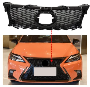 Car Radiator Grille 53111-76090 Front Bumper Auto Body Systems Autoparts For Lexus F-Sport CT200h 2017-22