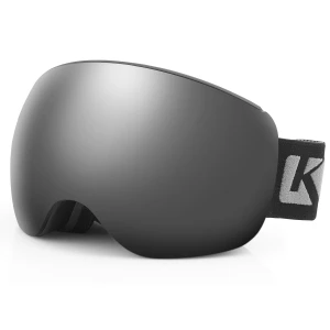 Ski Goggles Magnetic Snowboard Goggles Winter Sport Adult Skiing Glasses Anti-Fog Uv400 Magnet Snow Goggles
