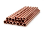 CuAg0.1 Copper Silver Alloy Tube C10700 CW019A Oxygen Free Copper Tube