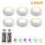 Import Wireless touch sensor color changing battery operated RGB puck light for kitchen,cabinet from China