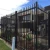 Import Rustproof security home garden wrought iron fences customize from China