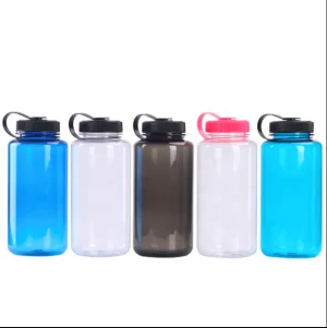 BPA Free 32oz Custom Wide Mouth Tritan Plastic Water Bottle