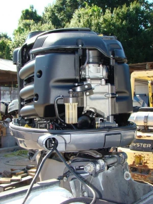 Used Yamaha 250HP 4-Stroke Outboard Motor Engine