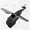 Sub Bee Intelligent Mini Unmanned Helicopter Ultra Light Micro UAV for Confined Space Reconnaissance