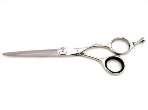 [R60 slim / 6.0 Inch] Japanese-Handmade Hair Scissors (Your Name by Silk printing, FREE of charge)