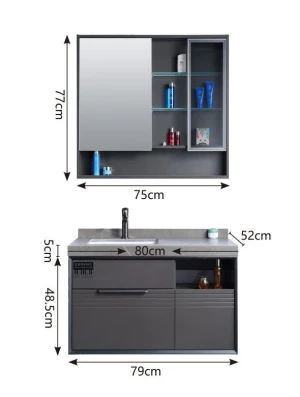 Bathroom Cabinet 991-80