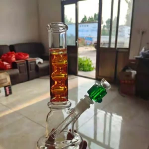10 inch glass bong with glycerin