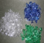 Pet flecks cold washed and dried