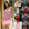 Wholesale Private Label Elegant Sexy Ladies Bodycon Bandage Party Cocktail Dress for Women