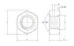 GB 1229 STRUCTURE NUTS: Class 8, 10