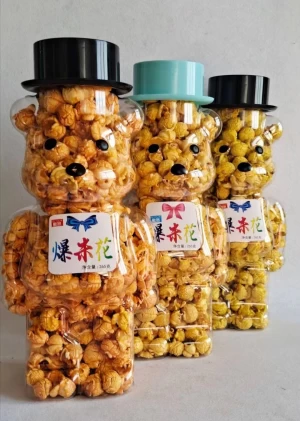Quality Popcorn Available in Plastic Bottle Packing
