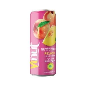 320ml Peach Drink With 30% Juice VINUT Hot Selling Free Sample, Private Label, Wholesale Suppliers (OEM, ODM)