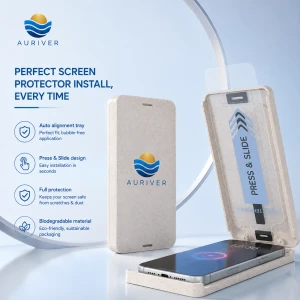 Auriver Dust Free Tempered Glass installation Box