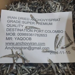 Iran dried anchovy sprats HAALMASSO netheli