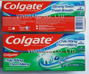 COLGATE STRONGTEETH / TRIPLE ACTION TOOTHPASTE TUBE 200GR