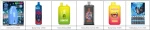 EU Warehouse Waspe Bar 20K 50K 60K 100K Puffs Disposable Vape Pen Multiple Flavors Rechargeable Mesh Coil Vape 60000 50