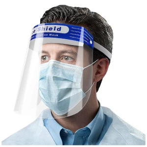PPE personal safety Anti-fog full face shield mask with visor