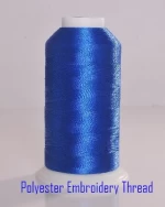 120D/2 polyester embroidery thread 5000m/cone