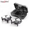 2.4G Mini RC Folding Drone with Tool Cabinet Shape Remote Control