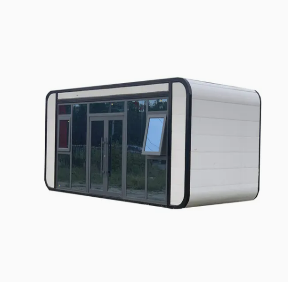 Buy 20ft 40ft Modular Prefab Tiny Homes Container Office Portable Apple ...