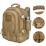 Men's Outdoor Cycling Backpack 30L Camouflage Mountaineering Bag Canvas Tactical Backpack Fan Sports Bag