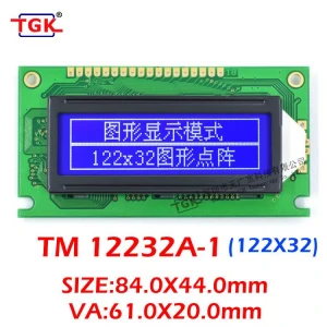 lcd display 122X32 modules TM12232a-1 Standard 122x32 lcd screen