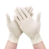 Medical rubber examination gloves
