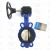Import Gear box butterfly valve Wafer butterfly valve ductile iron cast from China