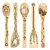 Import Best Bamboo cooking utensils set wholesale/bamboo wood cooking spatula set sale from China