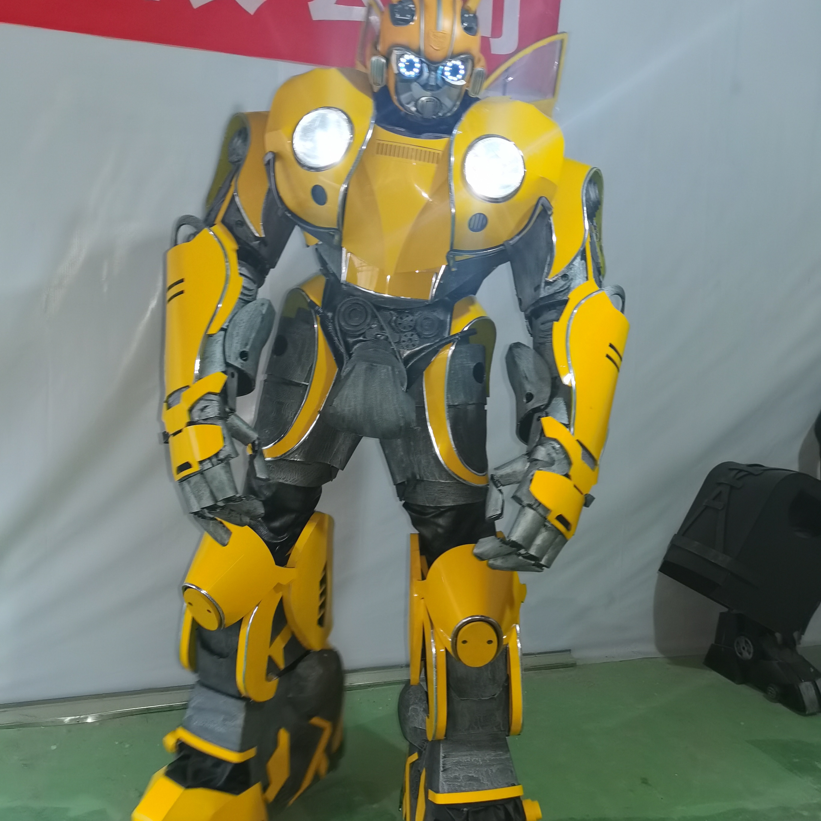 10 ft Large Size Adult Human Wearing Inside Walking Around Dancing Stage  TV Show Robot Performance  Costume