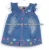 100% Cotton children clothes fashion dress for girls fashion denim dress for baby kids denim dress