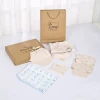 100% cotton nine pieces sets of baby Clothing Sets gift box for newborn