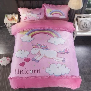 100% Cotton Unicorn Bedding Set
