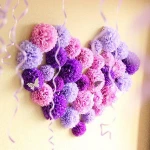 10cm Party Favor Supplier Tissue gift wrapping hanging paper pom poms