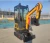 Import 1.2 T Small Garden Digging Machine/China Full Hydraulic Excavator Mini Excavators from China