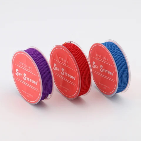 1.2~3mm Jewelry Cord Milan Polyester Thread Bracelet Necklace Jewelry Accessories Rope