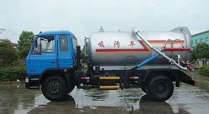 12.5 ton 4x2 Vacuum Sewage Suction Truck Suction Sewer Cleaning Sewage Tanker Truck for sale