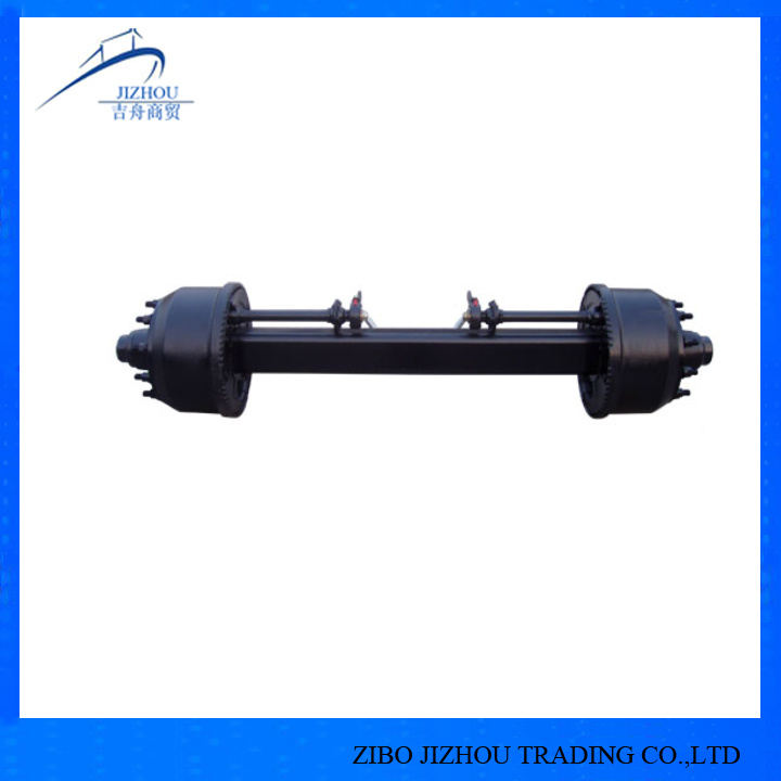 Buy 12t Germany Type Axle With 10 Holes Studs Iso Square Beam from ZIBO ...