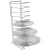 Import 14 Shelves Chrome Plated Stainless Steel Pizza Rack from China