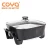 Import 1400W/1500W Black Aluminum Non-Stick 230v Electric Frying Pan Wok With Lid from China