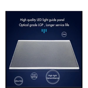 14Inch-24Inch Hot Pressing Laser Dot LGP For TFT Panel