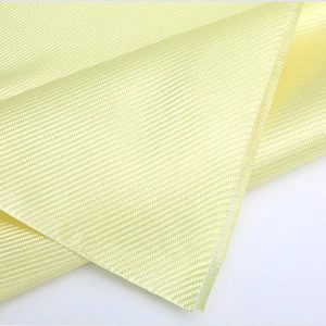 1500D Plain 200g/m2 High Tensile Strength Aramid Fiber Fabric
