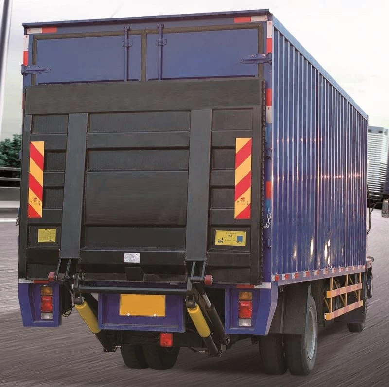 1.5ton steel hydraulic lift platform truck tail lift truck