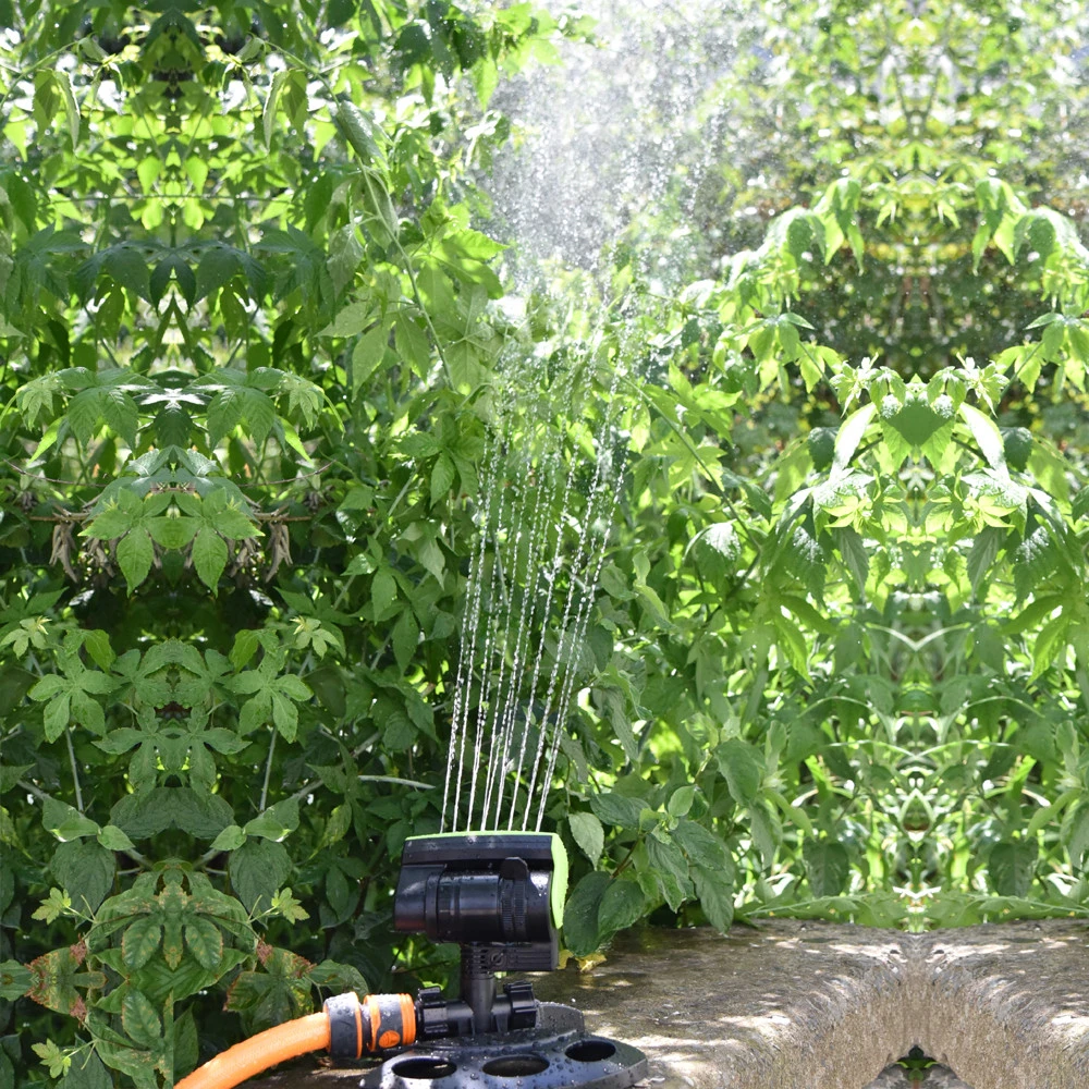 16 holes garden water oscillating sprinkler for lawn