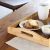 Import 16 x 11 x 2.3 Hot Sale Soild Wood Custom Food Serving Brown Tray with Double Handles For Breakfast in Bed from China