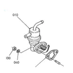 Efficient Excavator Electric Diesel Fuel Transfer Pump